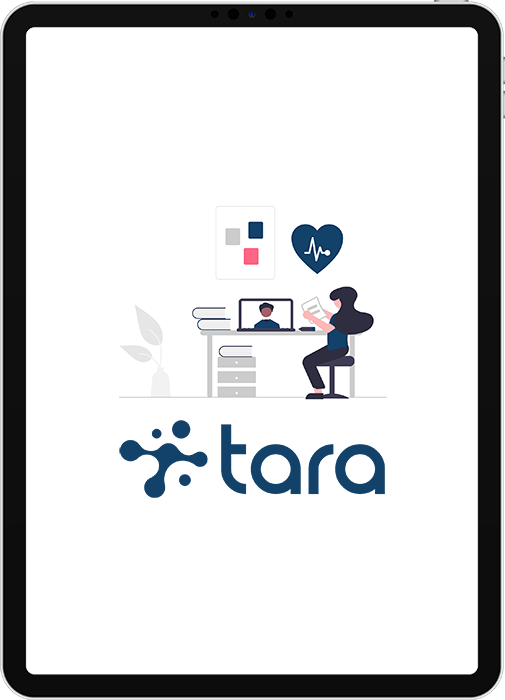 tara - Startbildschirm